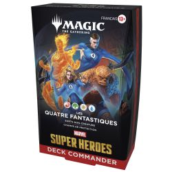 CARTES MAGIC OF THE GATHERING - MTG MARVEL SUPER HEROES COMMANDER - LES QUATRE FANTASTIQUES (FR)